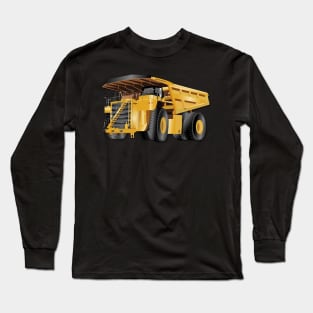 Heavy Equipment Operator - Dump Truck wo txt Long Sleeve T-Shirt